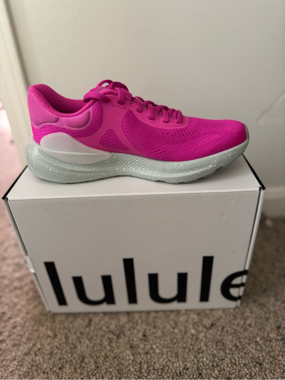 lululemon athletica Hot Pink Women's Athletic Running Shoes - Picture 2 of 3